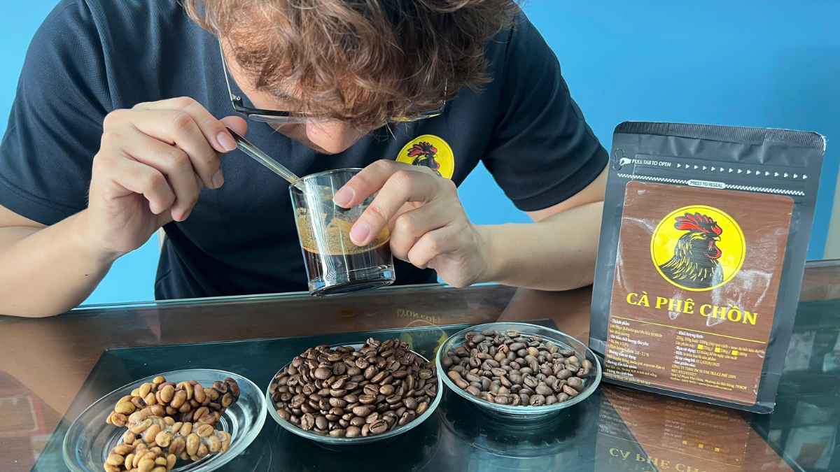 Hương vị cà phê chồn với nốt chocolate, caramel, trái cây chín.