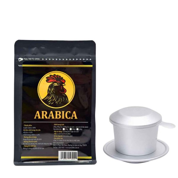 Cà phê hạt Arabica rang mộc pha phin - Ảnh 3