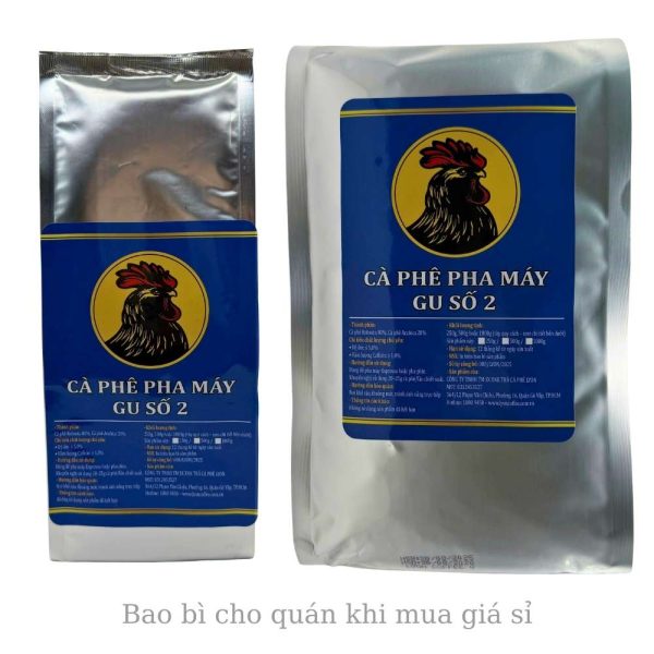 Cà phê hạt pha máy gu số 2 - Thơm dịu, đắng vừa, dễ uống - Ảnh 10