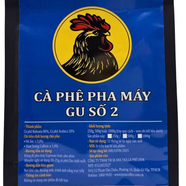 Cà phê hạt pha máy gu số 2 - Thơm dịu, đắng vừa, dễ uống - Ảnh 6