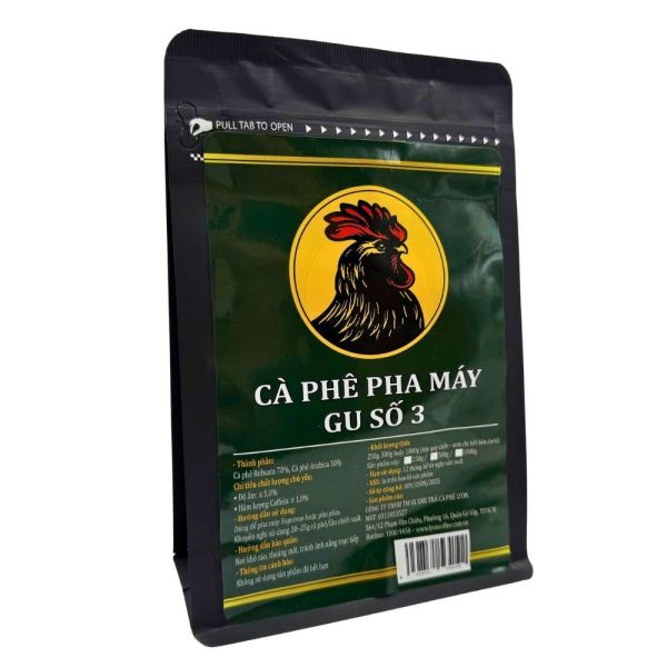 Cà phê hạt pha máy gu số 3 - Đậm đà, cân bằng, ít chua - Ảnh 2