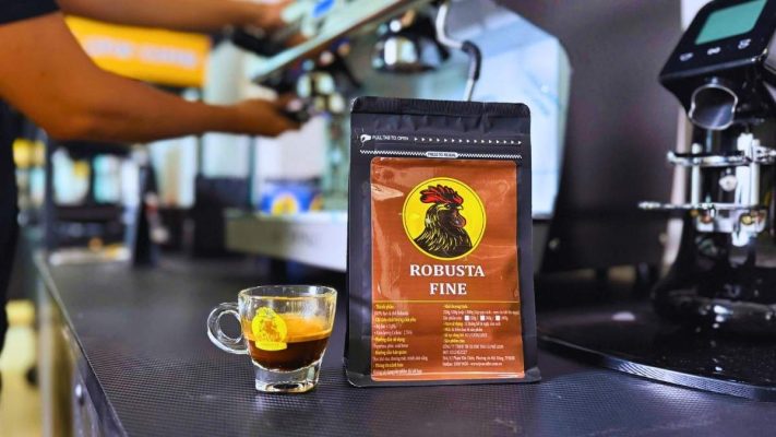 Ly espresso từ Robusta Fine có caffein cao, body dày và hậu vị mạnh mẽ