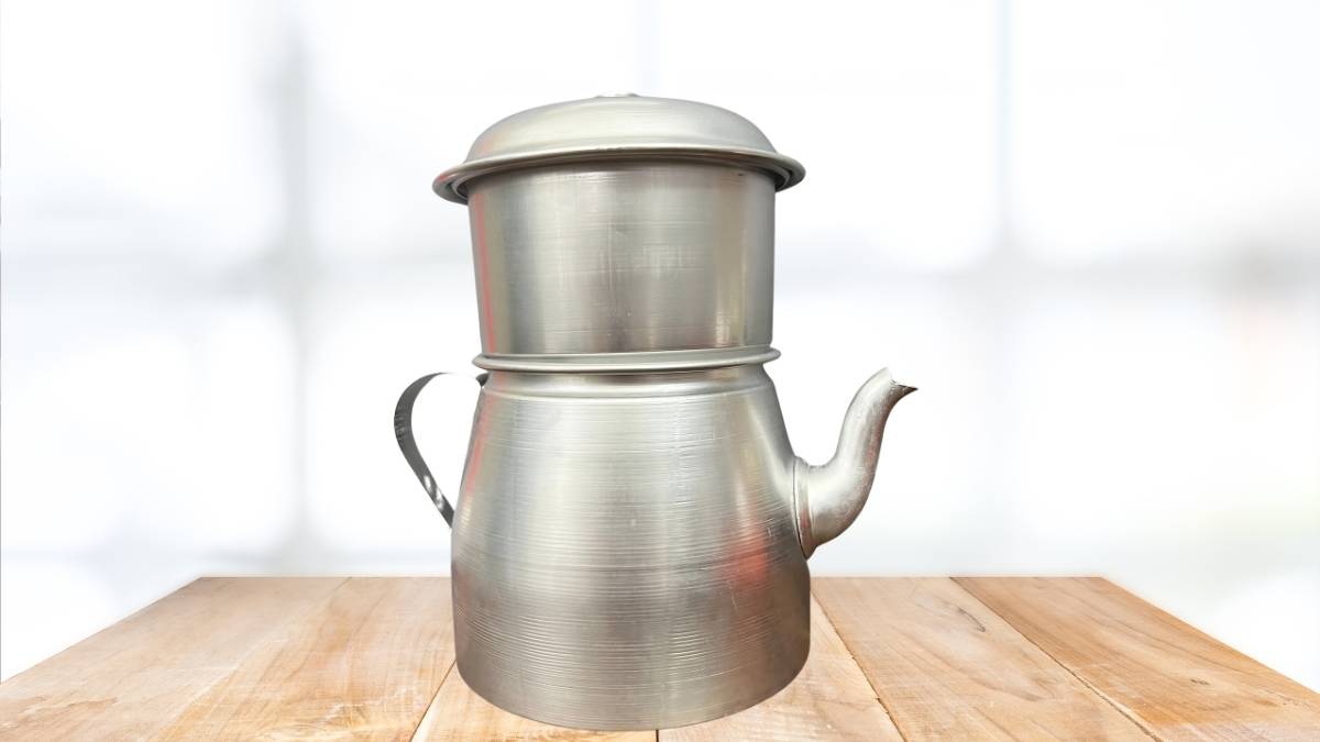 Phin cà phê nhôm lớn dung tích 200 g Lyon Coffee