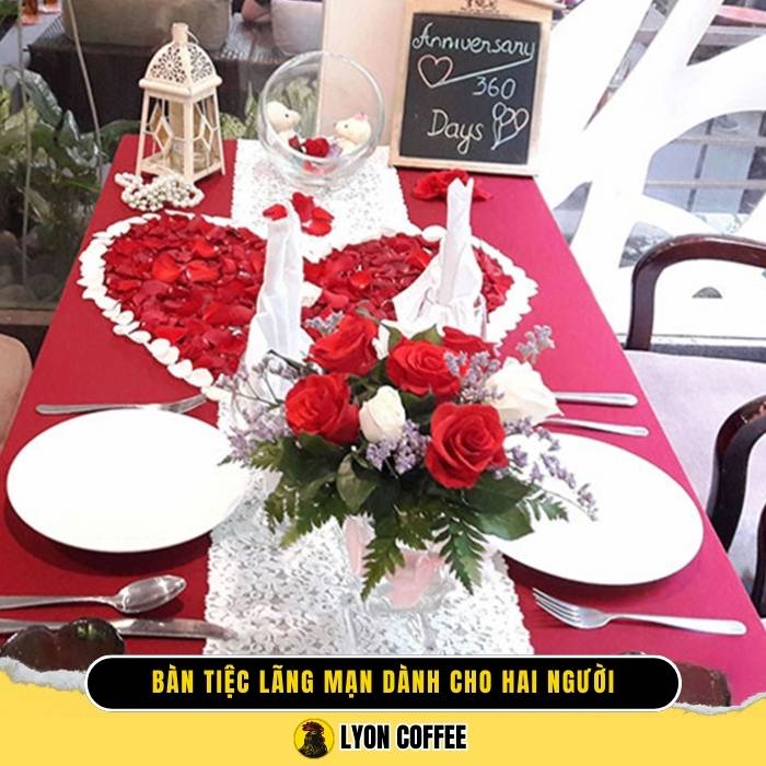 Tận hưởng những phút giây ngọt ngào, lãng mạn bên người thương. 