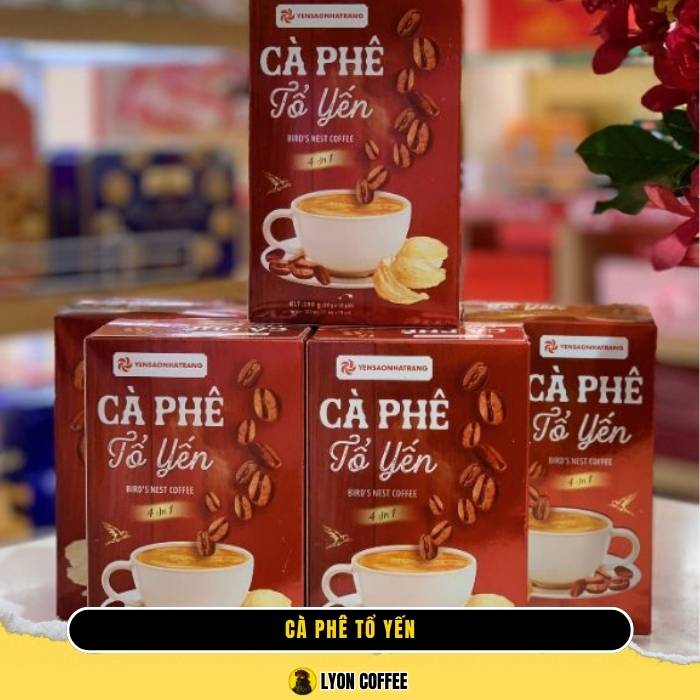Bột cafe hòa tan yến sào Tổ Yến