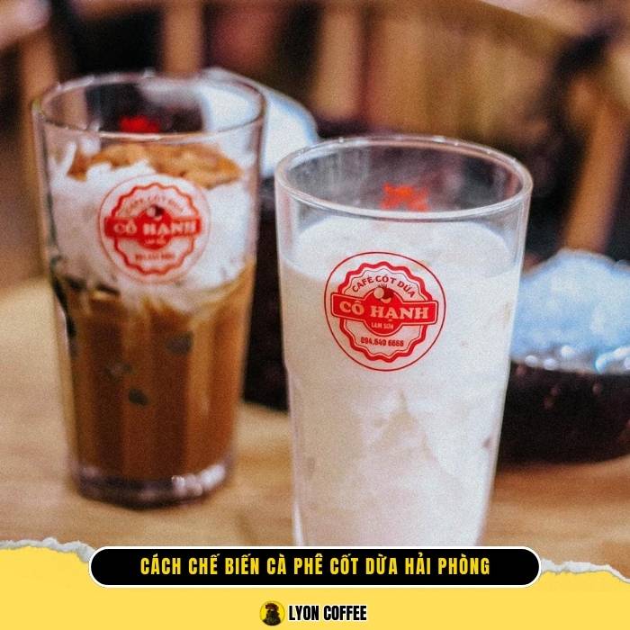 Hướng dẫn cách làm cà phê cốt dừa hải phòng