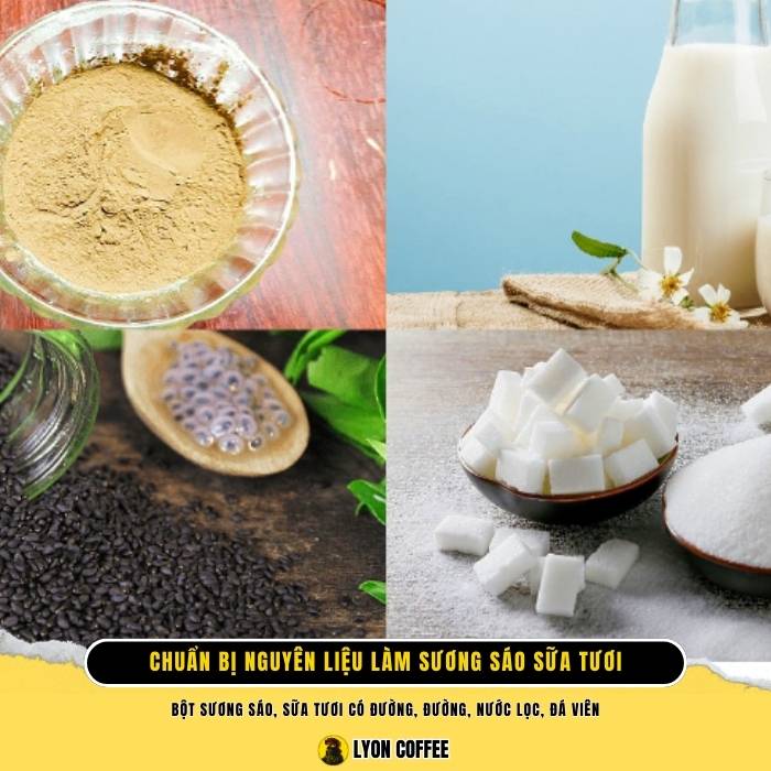 Chuẩn bị nguyên liệu