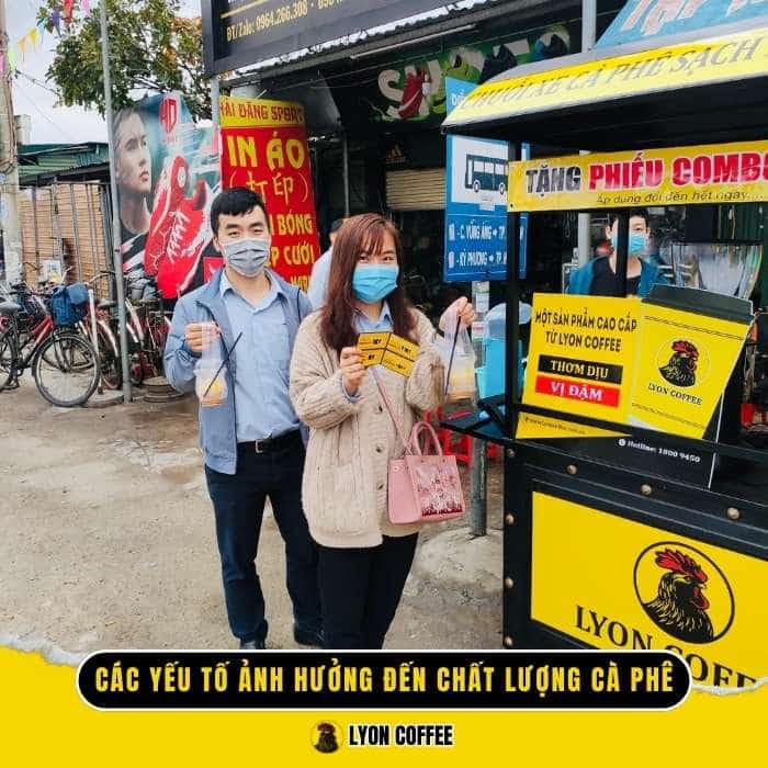 Các yếu tố ảnh hưởng đến chất lượng cà phê của mô hình xe cafe mang đi