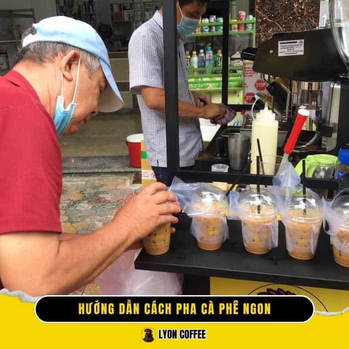 Hướng dẫn cách pha cà phê ngon cho xe cafe mang đi