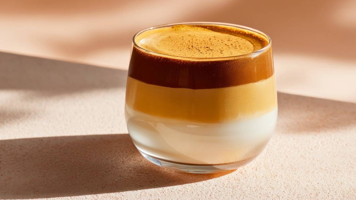 Cách pha cafe sữa đá 3 tầng đẹp mắt hấp dẫn