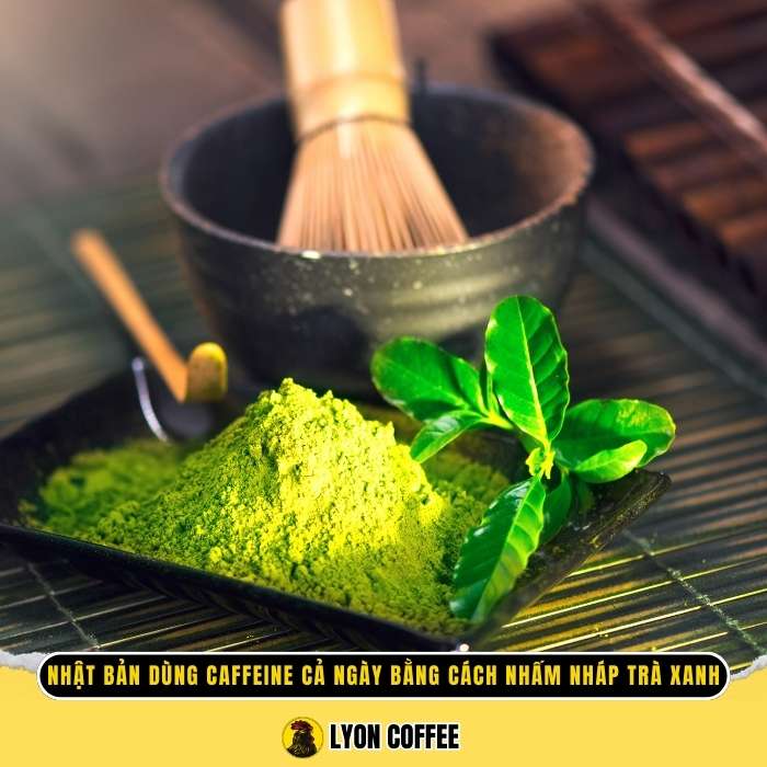 Người dân thích thưởng thức trà xanh cả ngày, nhấm nháp từng giọt nước trà