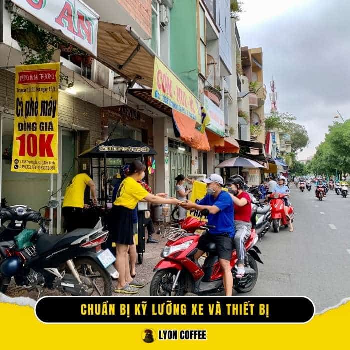 Cách vận hành xe cafe mang đi hiệu quả