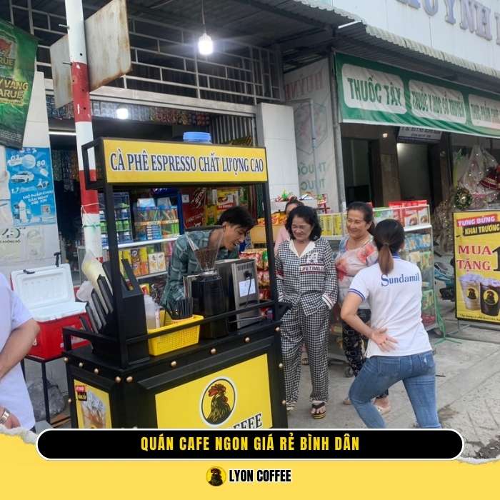 Cafe pha máy mang đi Ngọc Xá ở Bắc Kạn