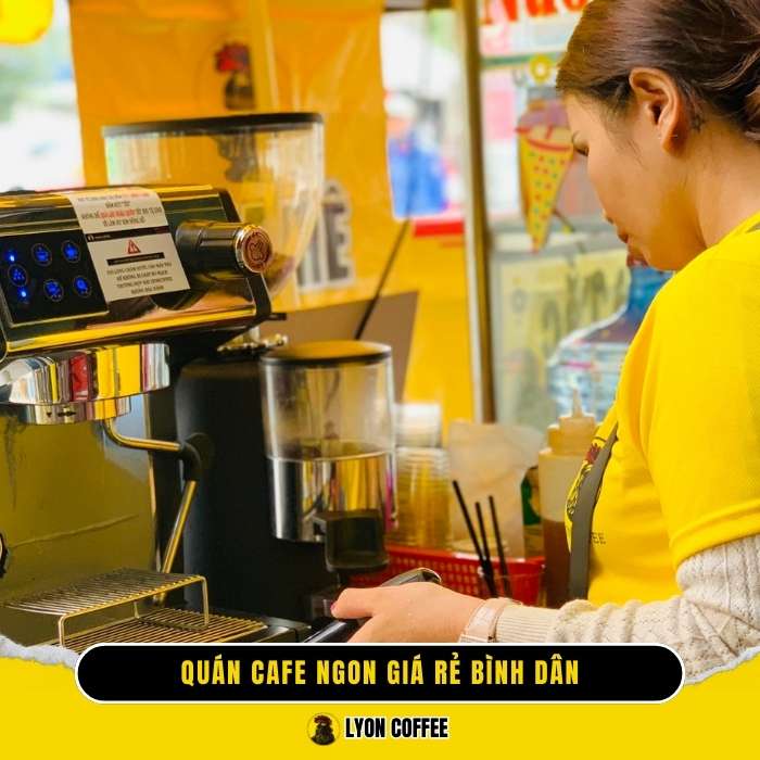 Lyon Coffee - Cafe pha máy nguyên chất Trần Phú