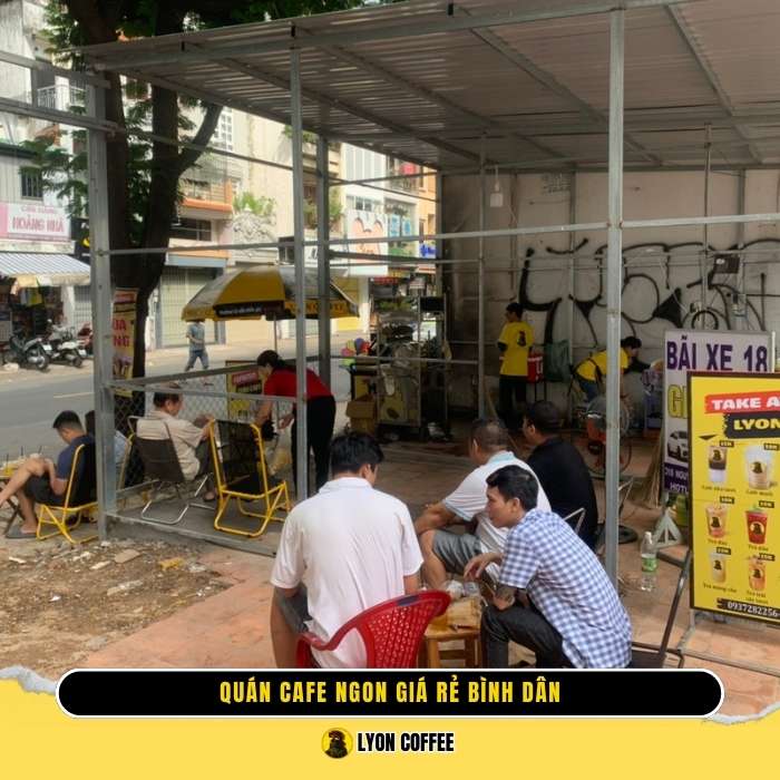 Cafe rang xay nguyên chất Đống Đa