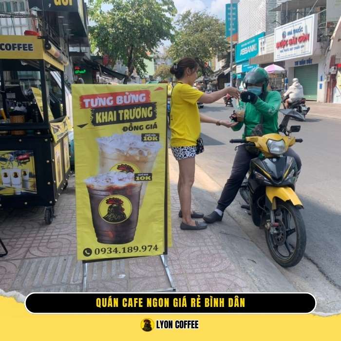 Cafe hạt rang xay Lê Hồng Phong Lai Châu