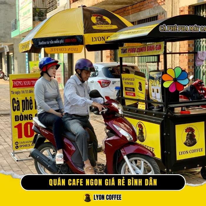 Lyon Coffee - Cafe pha máy mang đi Đức Hoà
