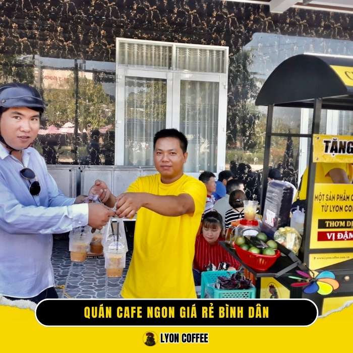 Lyon Coffee - Cafe pha máy mang đi Bến Lức