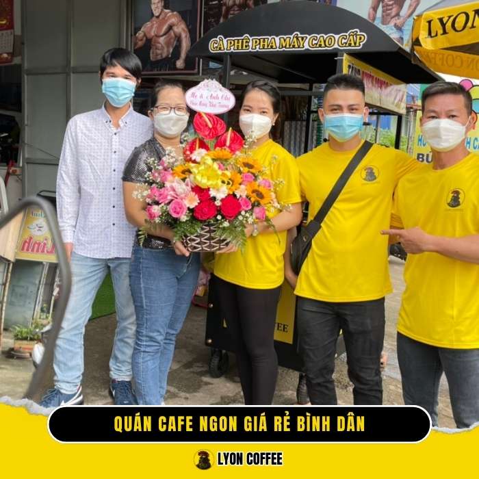 Lyon Coffee - Cafe take away mang về Tân Kiểng Quận 7