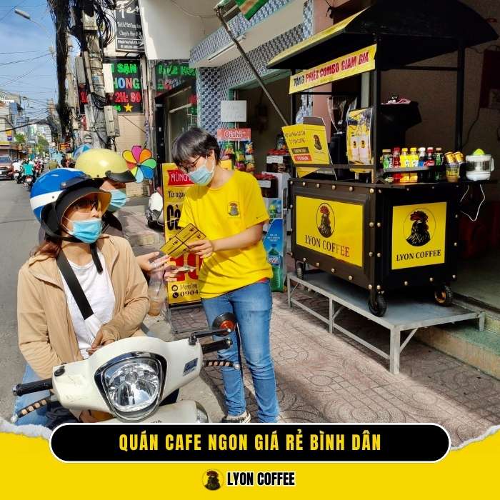 Lyon Coffee - Cafe take away mang về Bến Phú Định Quận 8