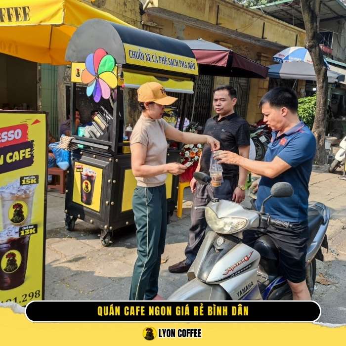 Cafe hạt rang xay Xóm Củi