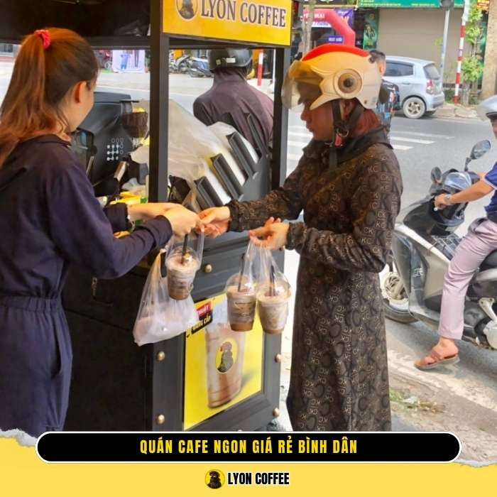 Lyon Coffee – Quán cà phê ngon giá rẻ ở Tân Bình