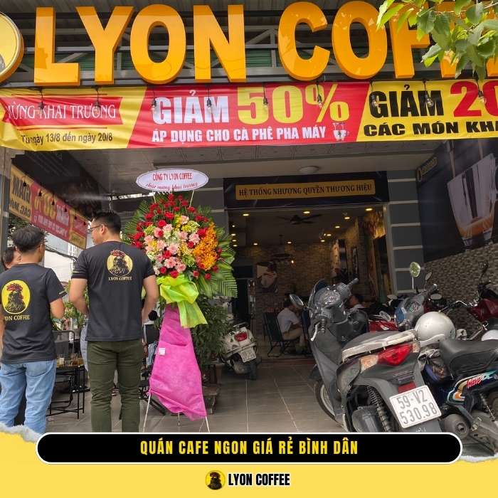 LYON COFFEE CÀ PHÊ PHA MÁY