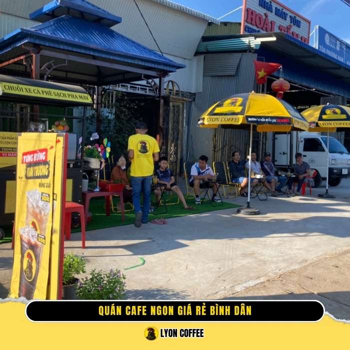 Cafe hạt rang xay Lê Lợi