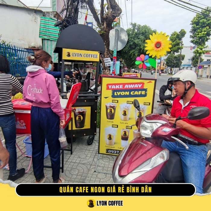 Cafe rang xay nguyên chất Đặng Văn Bi