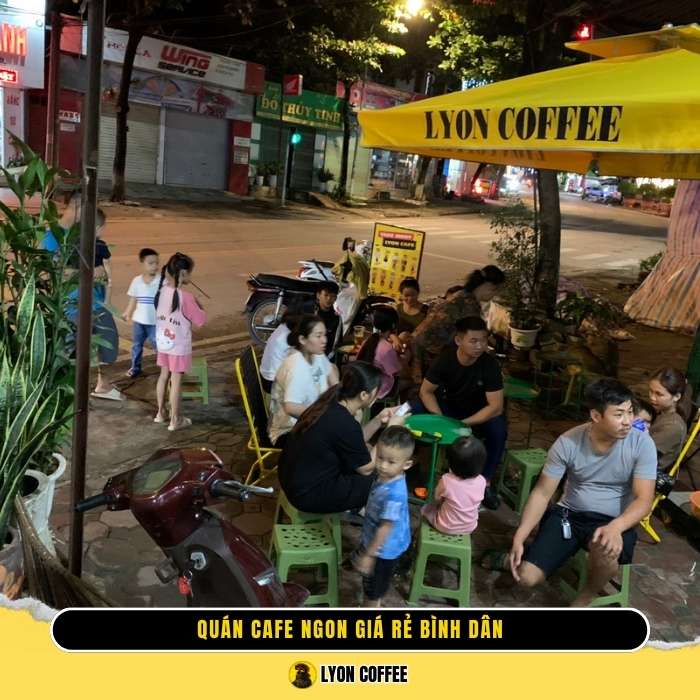 Phúc Hiệp Coffee pha máy take away