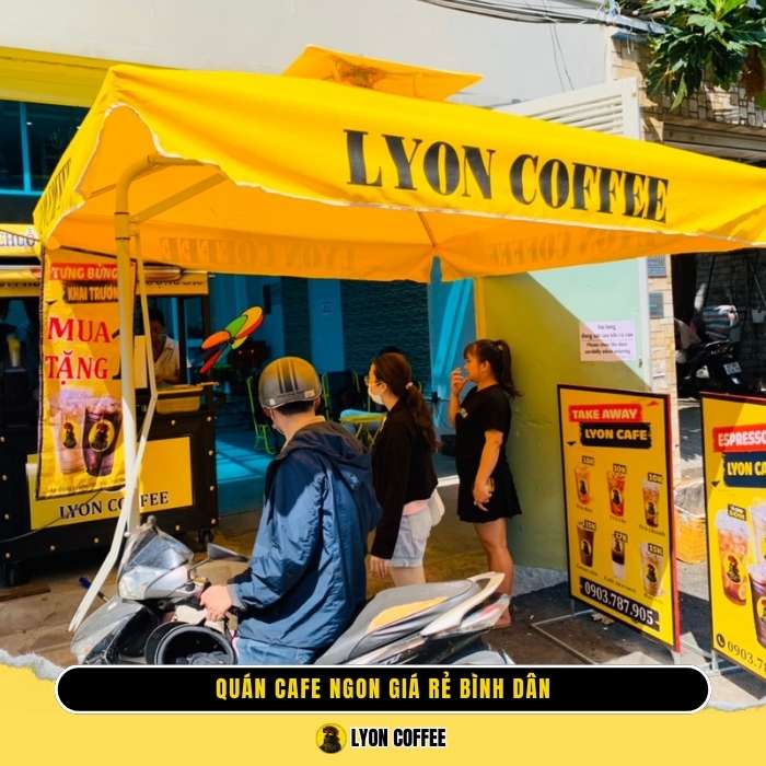 Lyon Coffee - Cafe rang xay nguyên chất Tân Hiệp