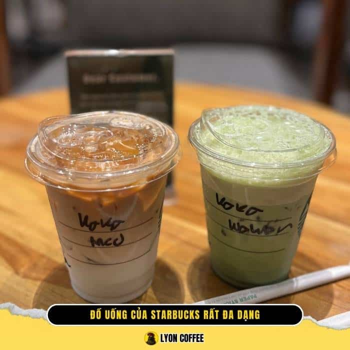 Cafe sữa Starbucks - Món cần trải nghiệm trong menu cà phê