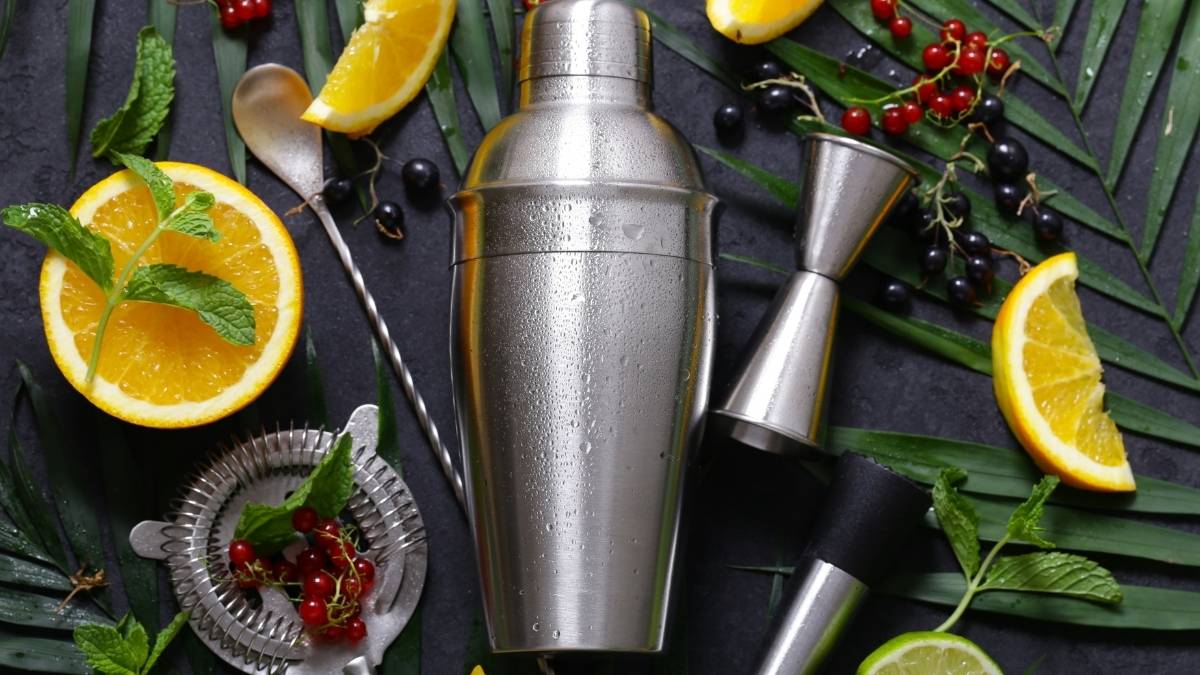  Combo 10 món dụng cụ pha chế cafe trà sữa cocktail inox nhựa Lyon Coffee