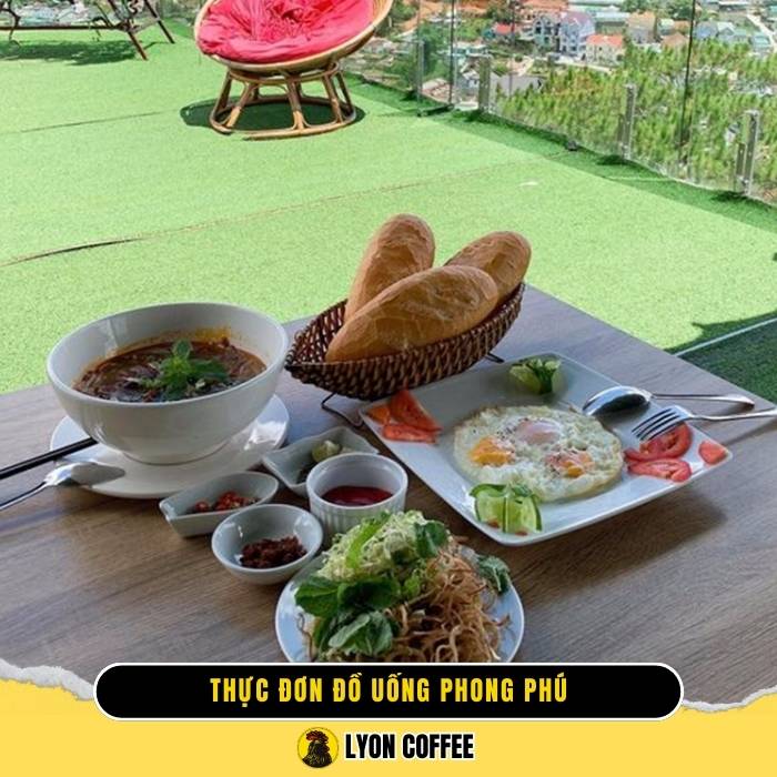 Review menu thực đơn đồ uống của Dalat Golf Cafe