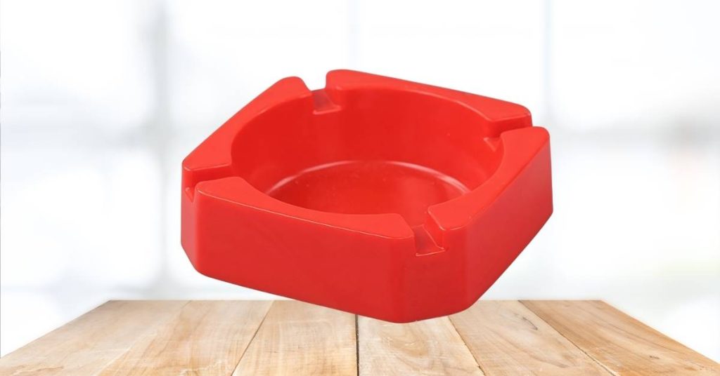 Gạt tàn nhựa chất lượng melamine dày cao cấp dùng trong quán cà phê