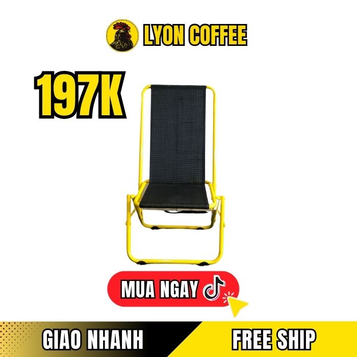 Giá bán ghế xếp lưới dù lò xo khung sắt gấp gọn