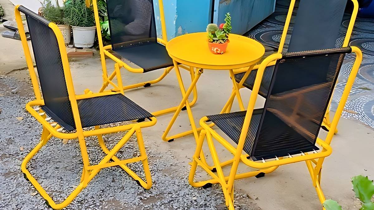 Ghế xếp lưới cafe giá rẻ, gọn nhẹ, thoáng mát