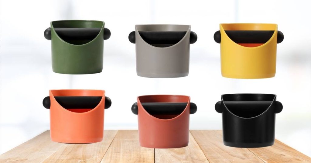 Hộp đập bã cà phê espresso chống trượt cho quán cà phê
