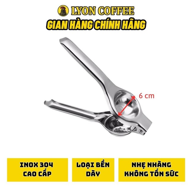 Kẹp vắt chanh tắc inox cao cấp