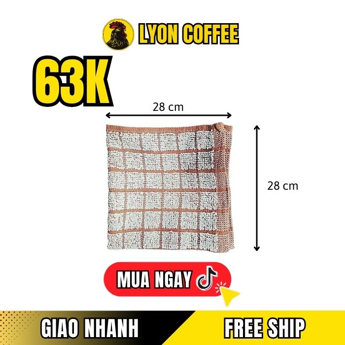 Combo 10 cái khăn lau đa năng siêu thấm