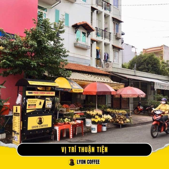 Vị trí mặt bằng kinh doanh thuận tiện