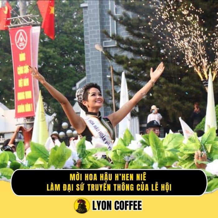 Mời Hoa hậu H’Hen Niê làm Đại sứ Truyền thông của Lễ hội Cà phê Buôn Ma Thuột
