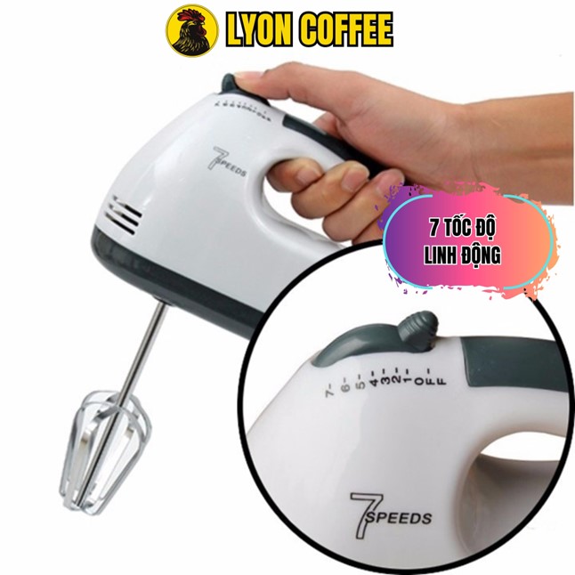 Máy có 7 tốc độ linh động
