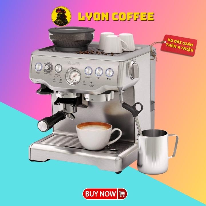 Máy pha cafe chuyên nghiệp Breville 870 giá rẻ