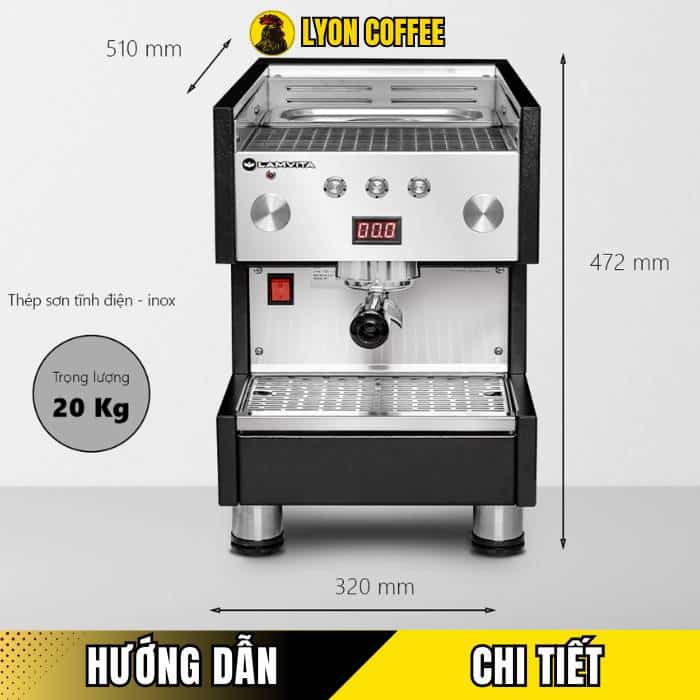 Các bước sử dụng máy pha cà phê Lamvita Go