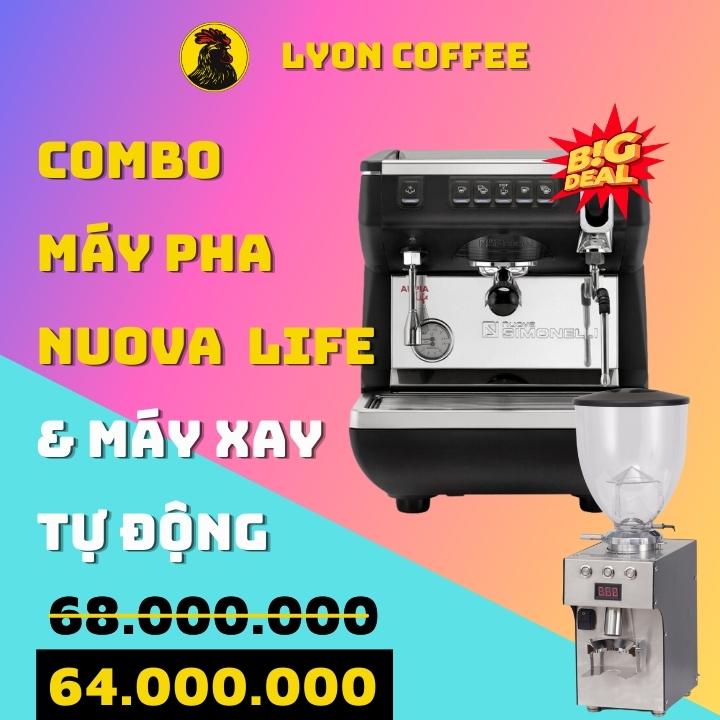 Nuova Simonelli Appia Life 1 Group và máy xay tự động