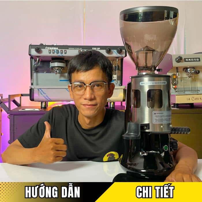 Công nghệ xay cà phê hiện đại