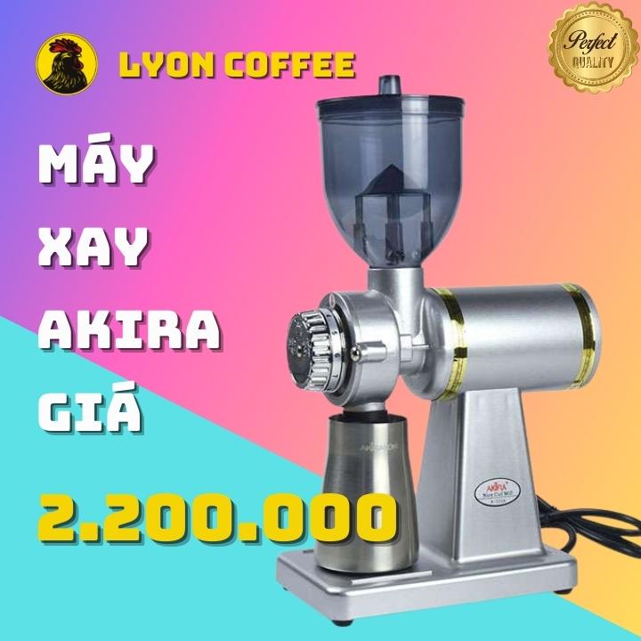 Máy xay cafe hạt mini Akira