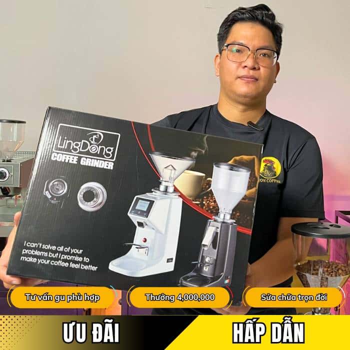 Thiết bị xay cà phê cho quán