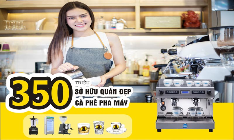 Mở quán cafe cần bao nhiêu vốn với 300 500 triệu